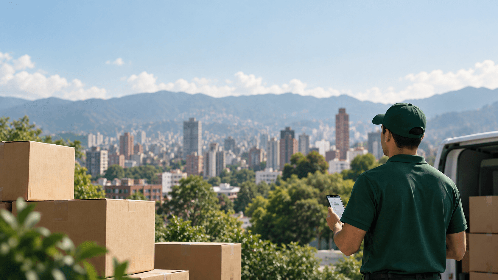 Mensajero de Trazo consultando su operación en campo